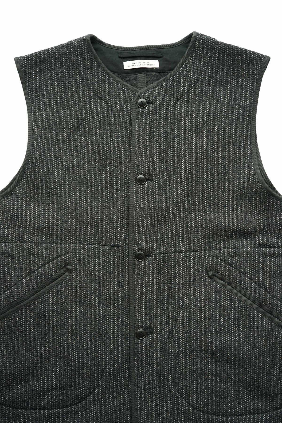 OLD JOE - RUSSEL CLOTH VANTAGE VEST - GRAPHITE