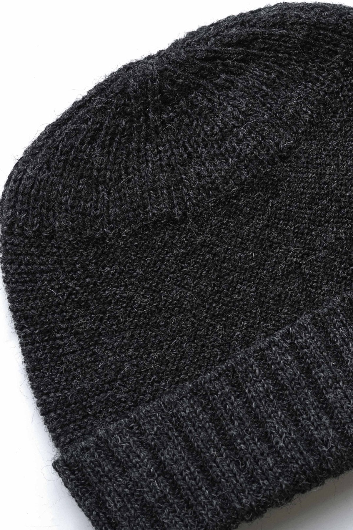 OLD JOE - TWEEDY YARN SWEATER CAP - GRAPHITE