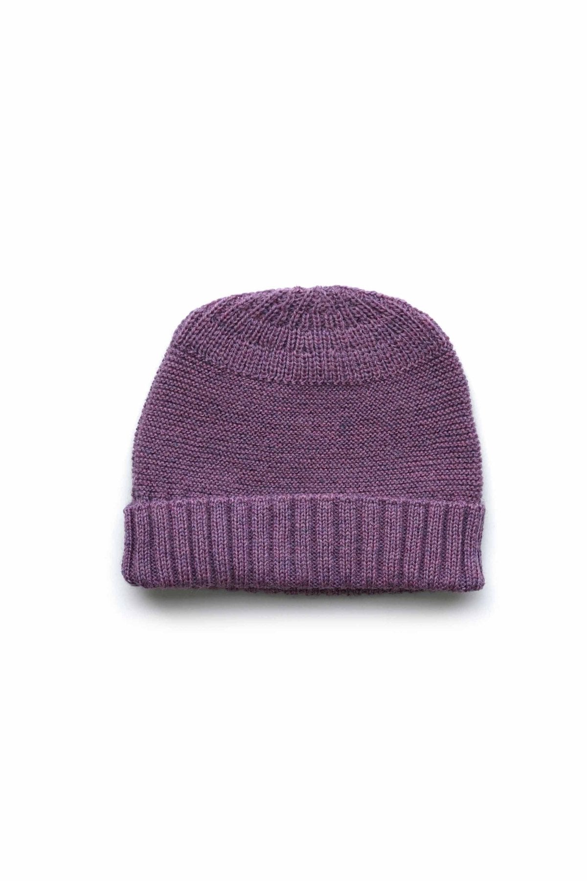 OLD JOE - TWEEDY YARN SWEATER CAP - PLUM