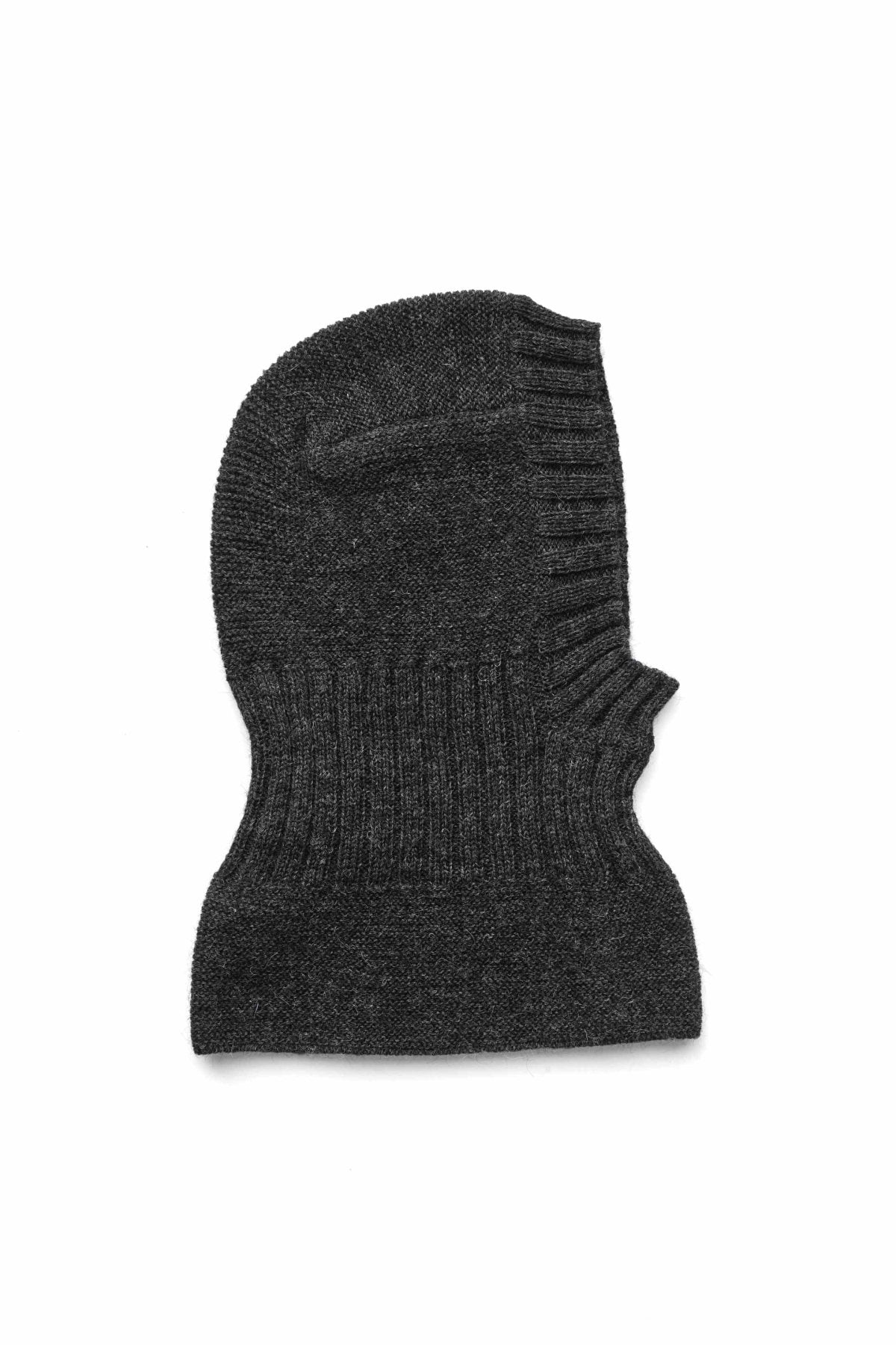 OLD JOE - TWEEDY YARN BALACLAVA - GRAPHITE