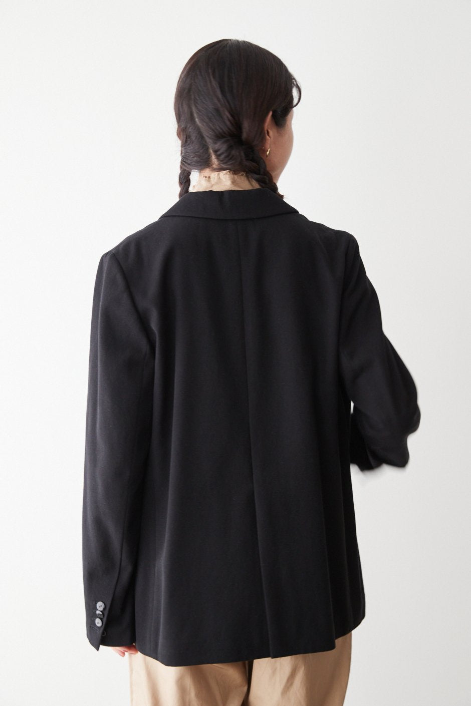 humoresque - TAILORED JACKET - BLACK