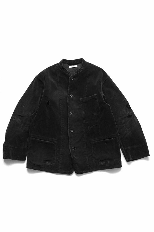 OLD JOE - STAND COLLAR ROVER JACKET (SCAR FACE) - GRAPHITE