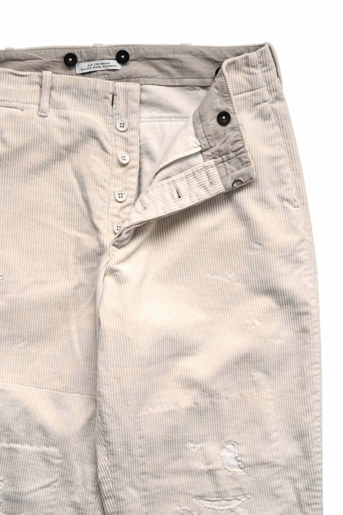 OLD JOE - PADED BACK ROVER TROUSER (SCAR FACE) - BONE