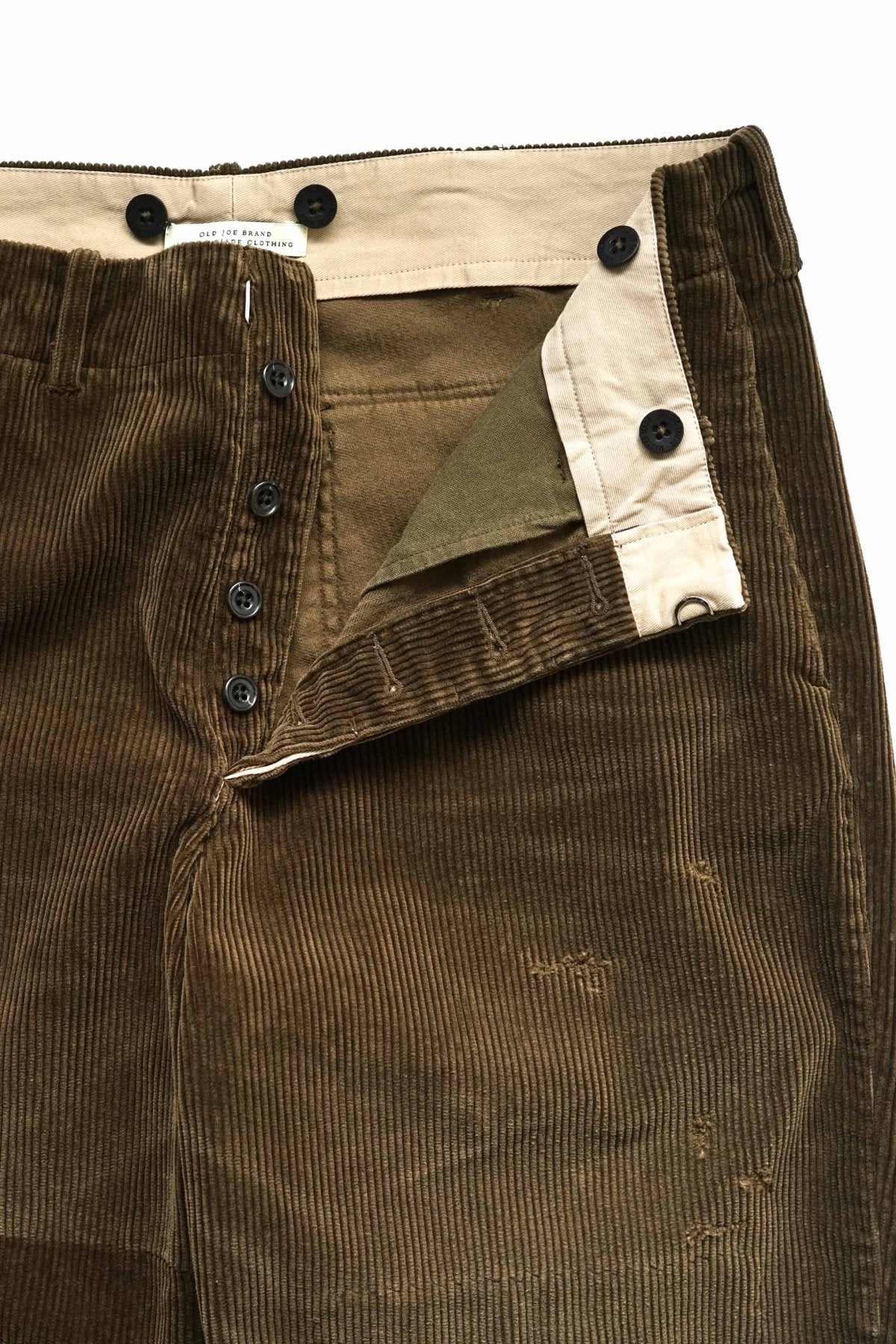 OLD JOE - PADED BACK ROVER TROUSER (SCAR FACE) - MOSS