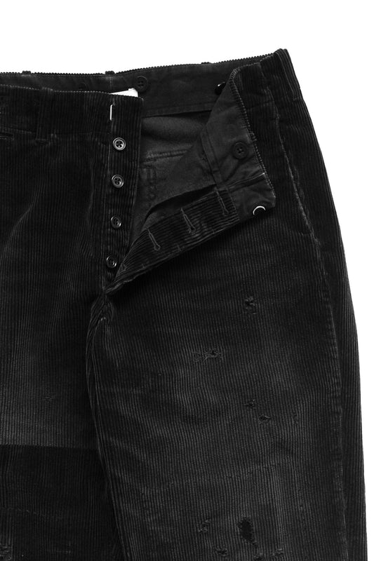 OLD JOE - PADED BACK ROVER TROUSER (SCAR FACE) - GRAPHITE