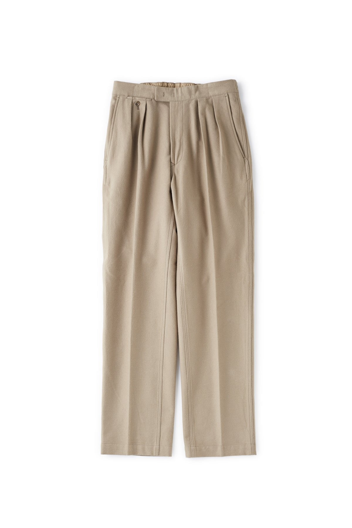 OLD JOE - GATHERED BACK SPORTING TROUSER(COTTON) - DUNE