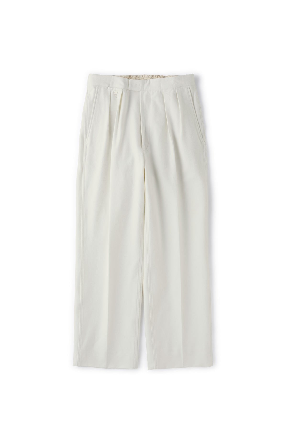 OLD JOE - GATHERED BACK SPORTING TROUSER(COTTON) - BONE