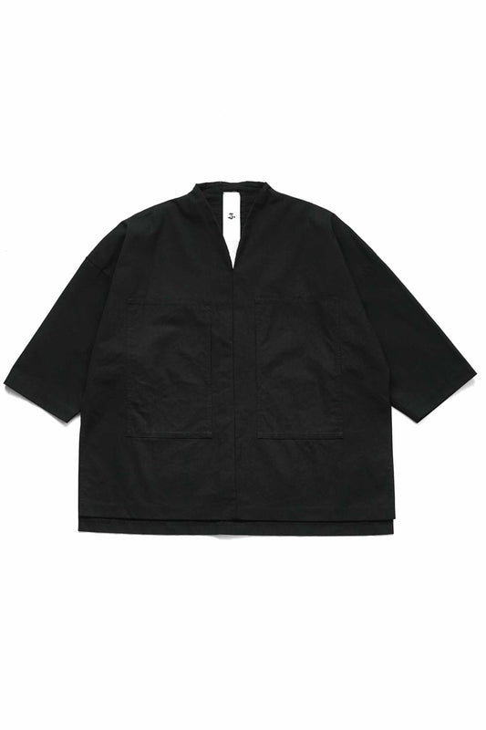 quitan - ★★★ V-NECK TOP - BLACK