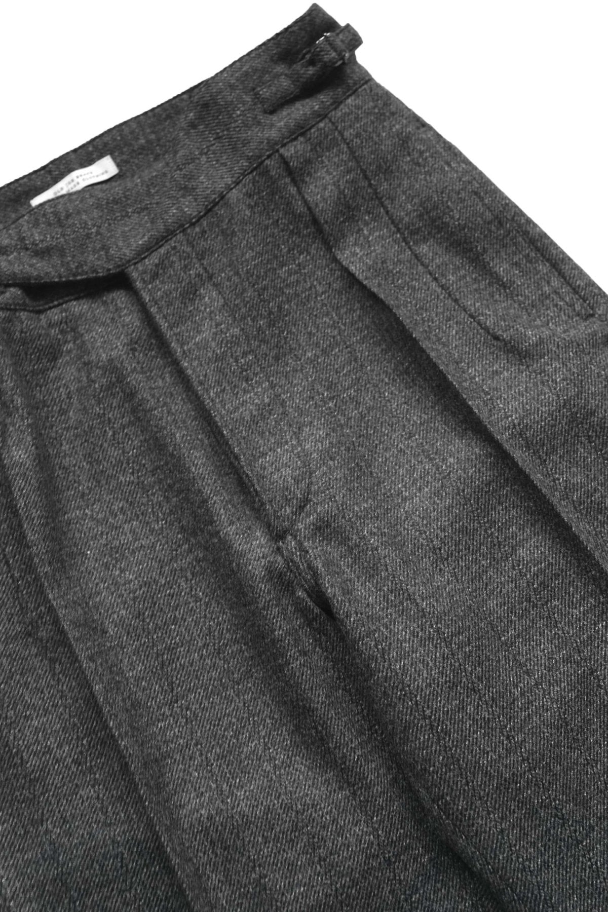 OLD JOE ★★★ - SIDE BUCKLE GRUKHA TROUSER - GRAPHITE PLAID