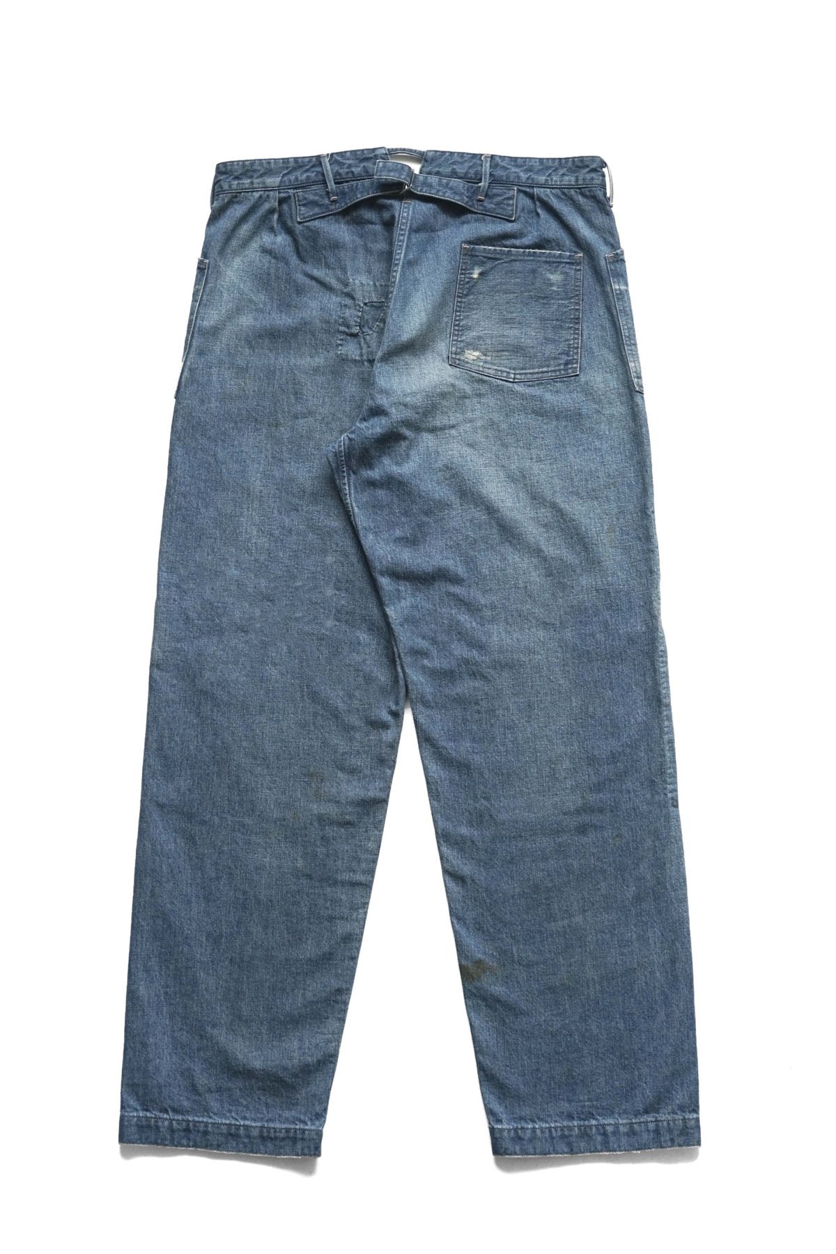 OLD JOE - WADORI MOULDER TROUSER (SCAR FACE) - INDIGO