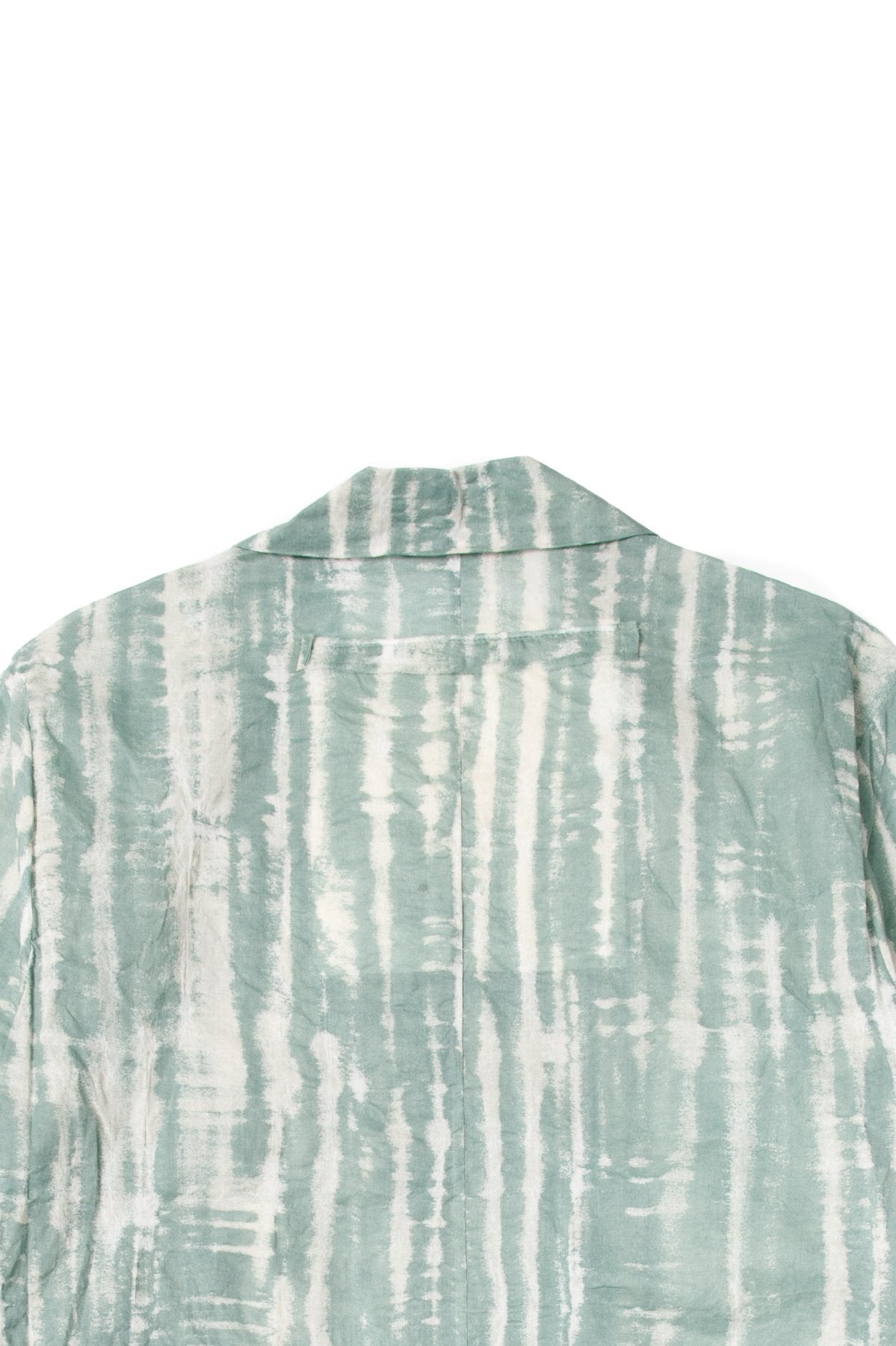 toogood - THE PHOTOGRAPHER JACKET - STRIPED ORGANDY - SEA GREEN