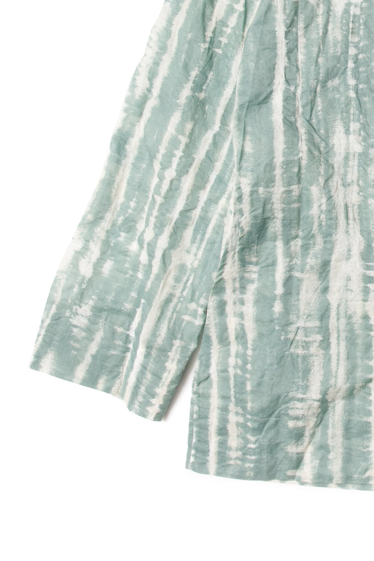 toogood - THE PHOTOGRAPHER JACKET - STRIPED ORGANDY - SEA GREEN