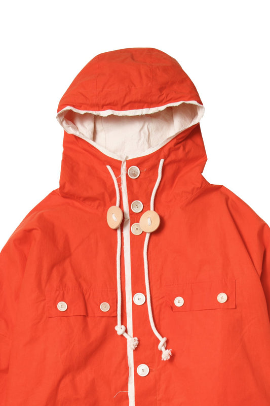 toogood - THE TRAWLERMAN COAT - WAXED COTTON - BUOY ORANGE