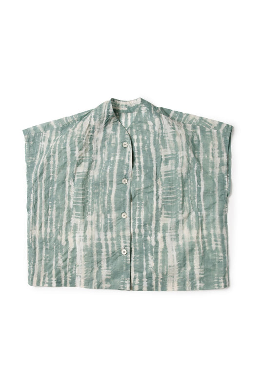 toogood - THE CHANDLER SHIRT - STRIPED ORGANDY SEA GREEN