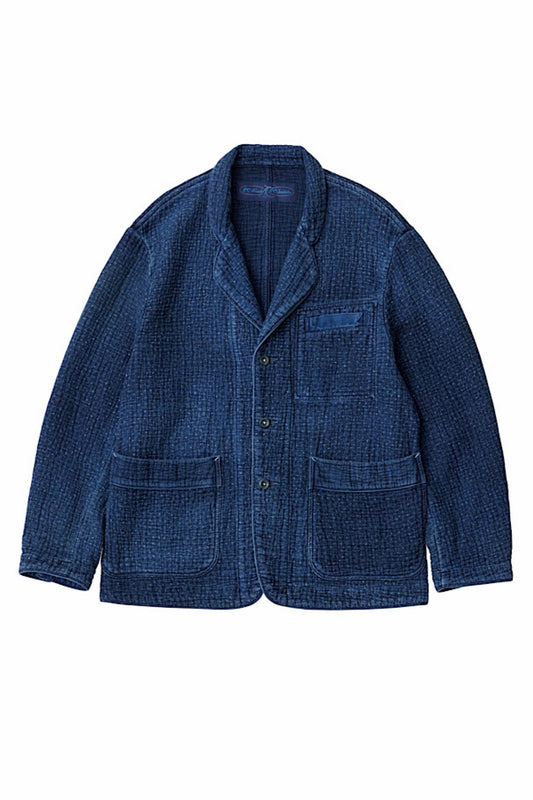 Porter Classic - NEW SASHIKO TAILORED JACKET - BLUE