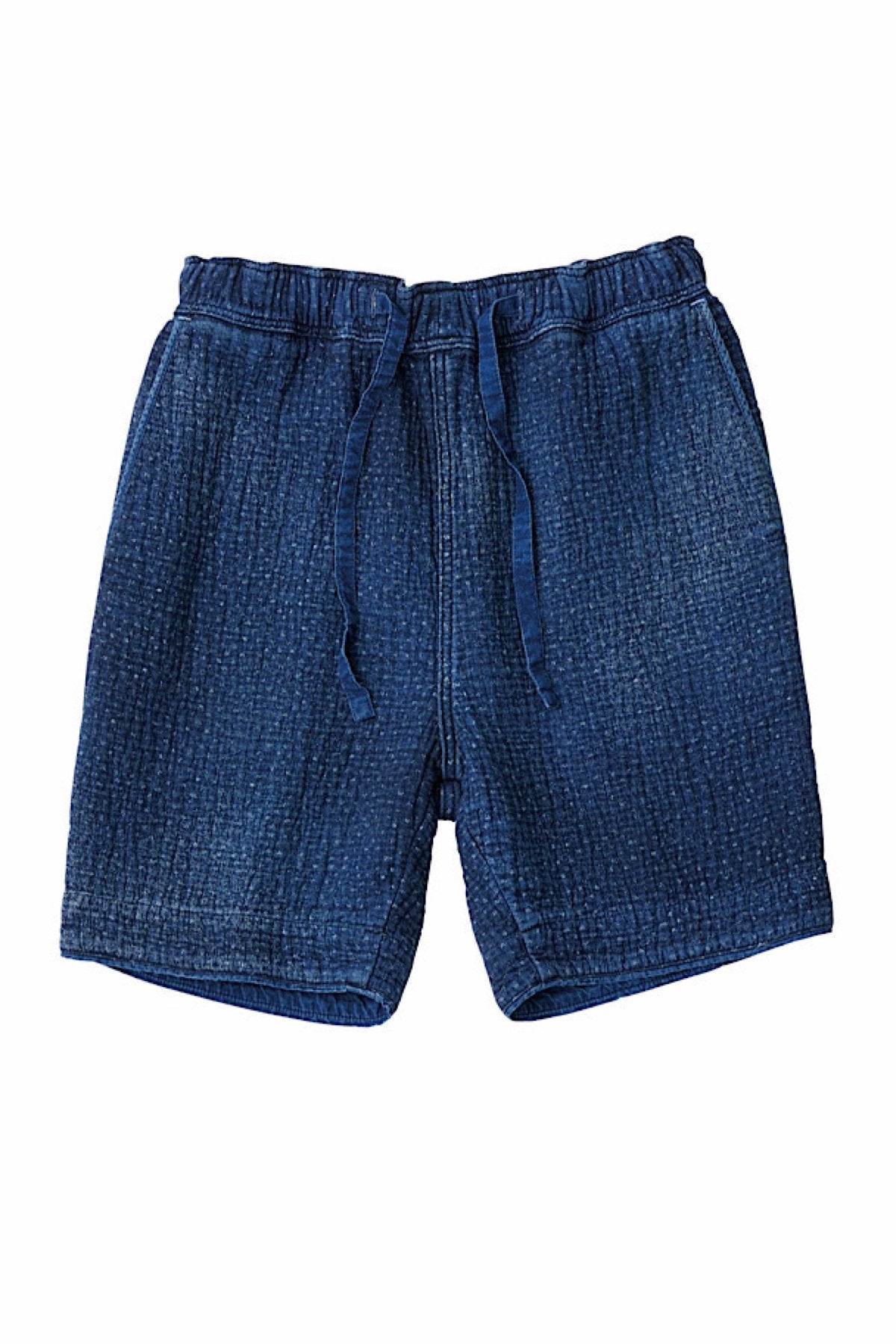 Porter Classic - NEW SASHIKO SHORTS - BLUE