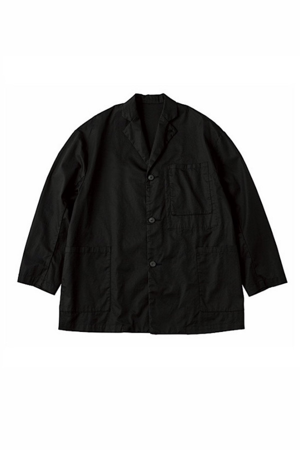 Porter Classic - GABARDINE JACKET - BLACK