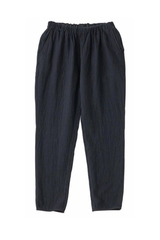 Porter Classic - SASHIKO STRETCH KATSU PANTS - BLACK