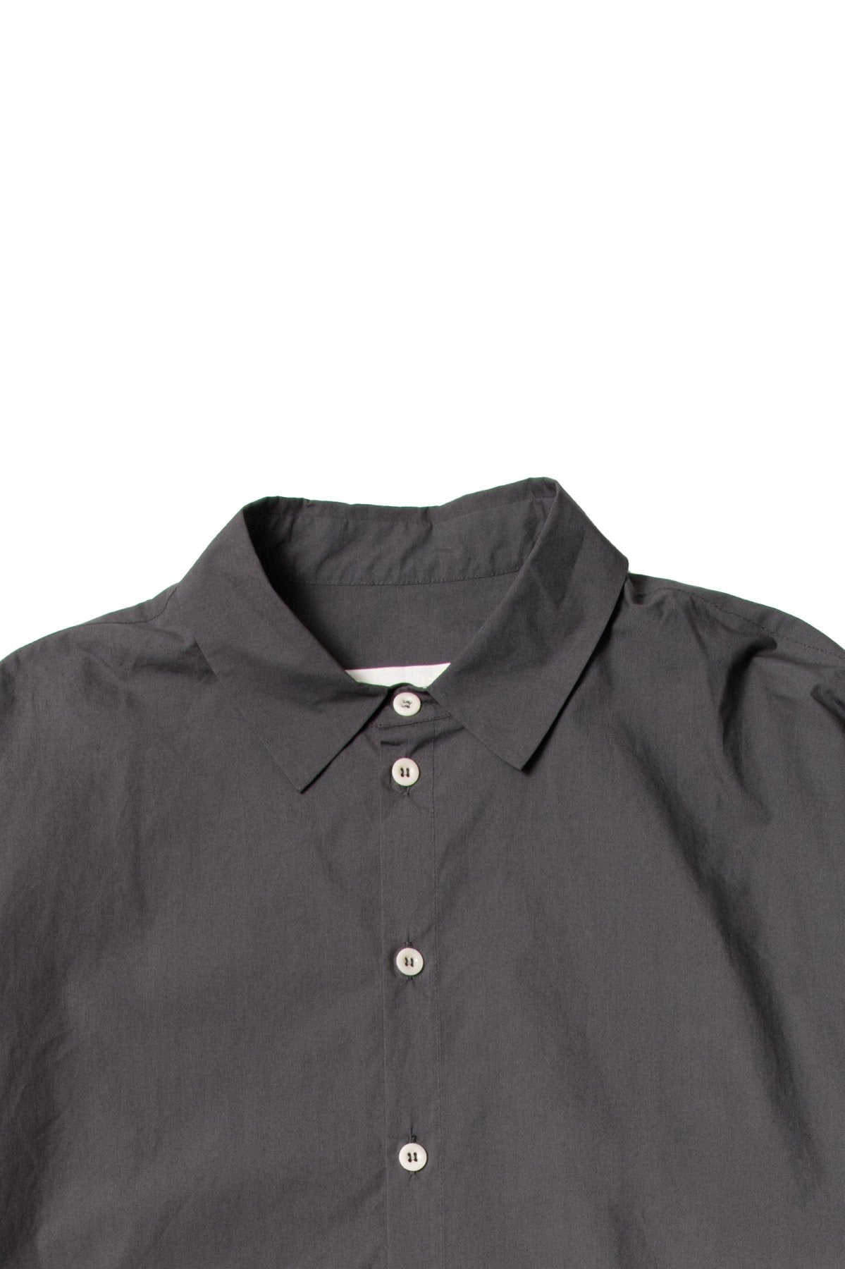 toogood - THE TRAWLERMAN SHIRT - PAPERY COTTON - TAR