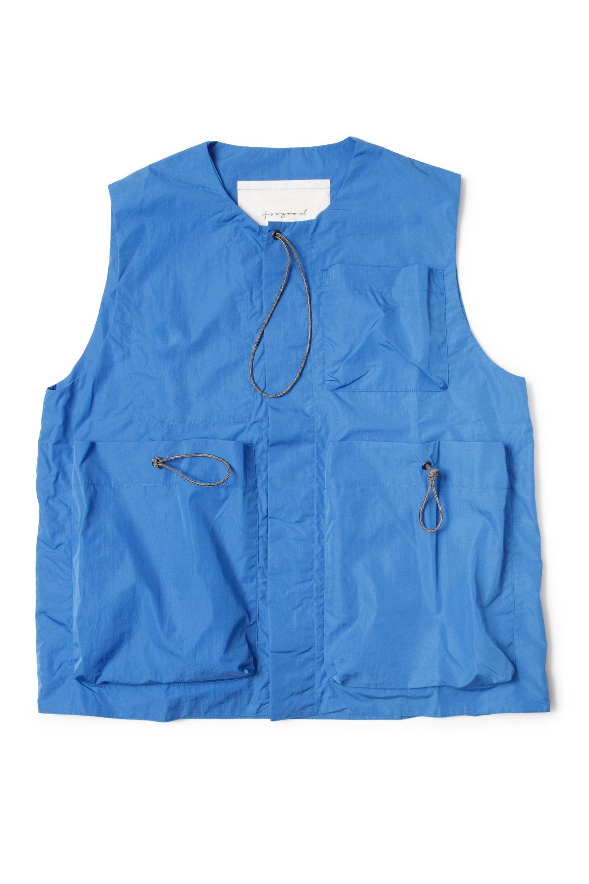 toogood - THE ROPER GILET - OCEAN PLASTIC - COBALT