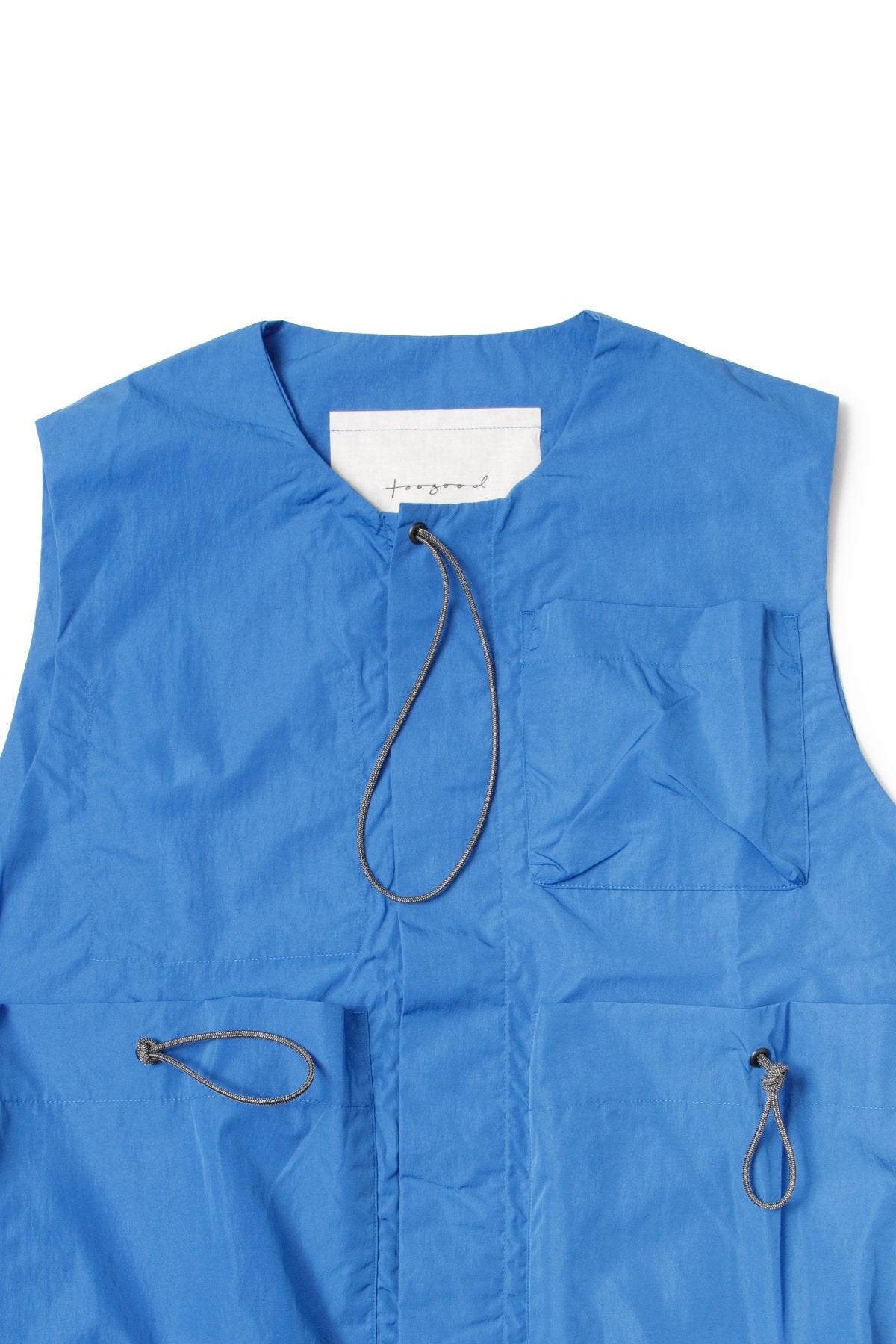 toogood - THE ROPER GILET - OCEAN PLASTIC - COBALT