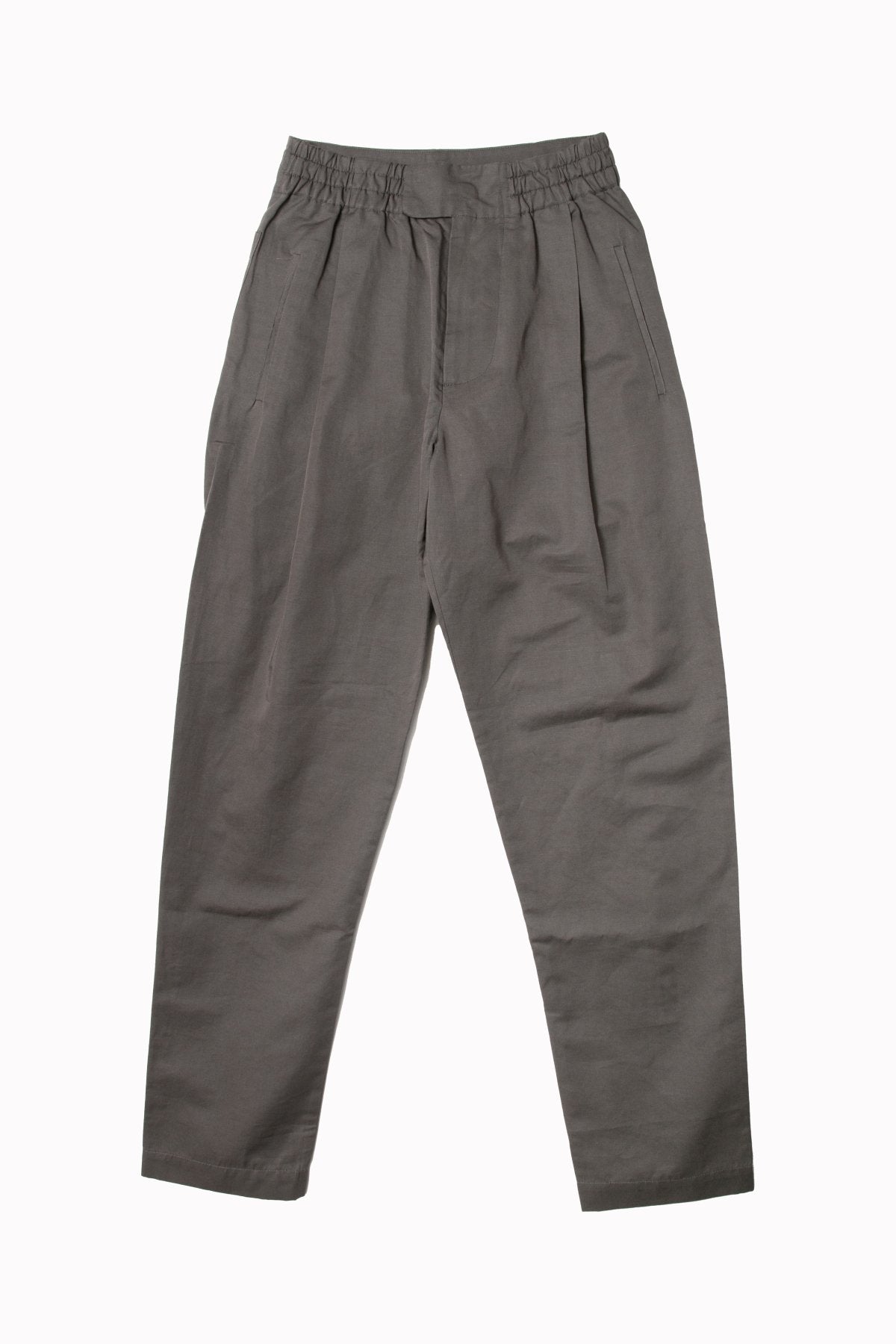 toogood - THE SIGNALLER TROUSER - COTTON LINEN TWILL - KELP