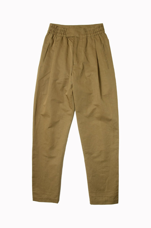 toogood - THE SIGNALLER TROUSER - COTTON LINEN TWILL - KHAKI