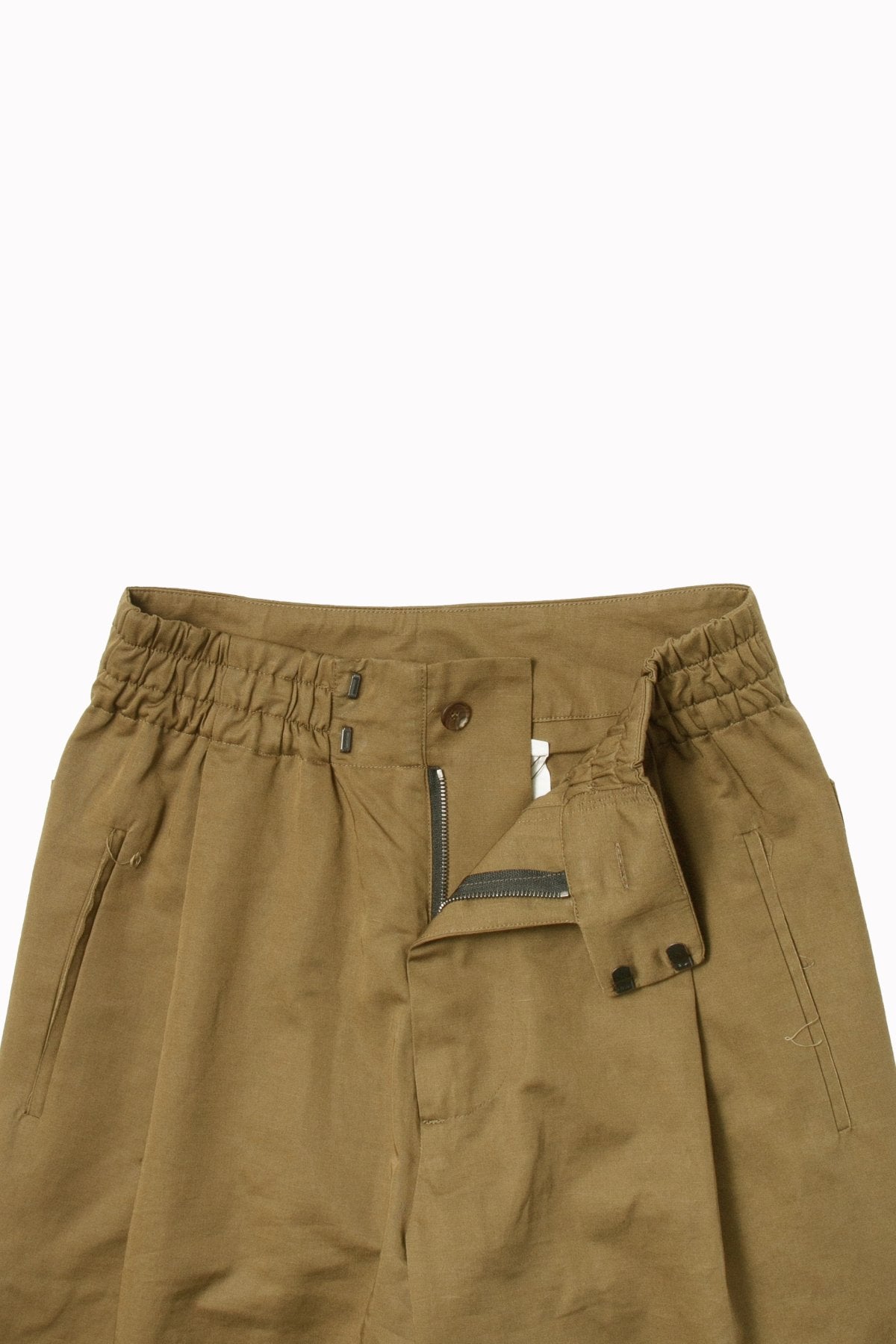 toogood - THE SIGNALLER TROUSER - COTTON LINEN TWILL - KHAKI