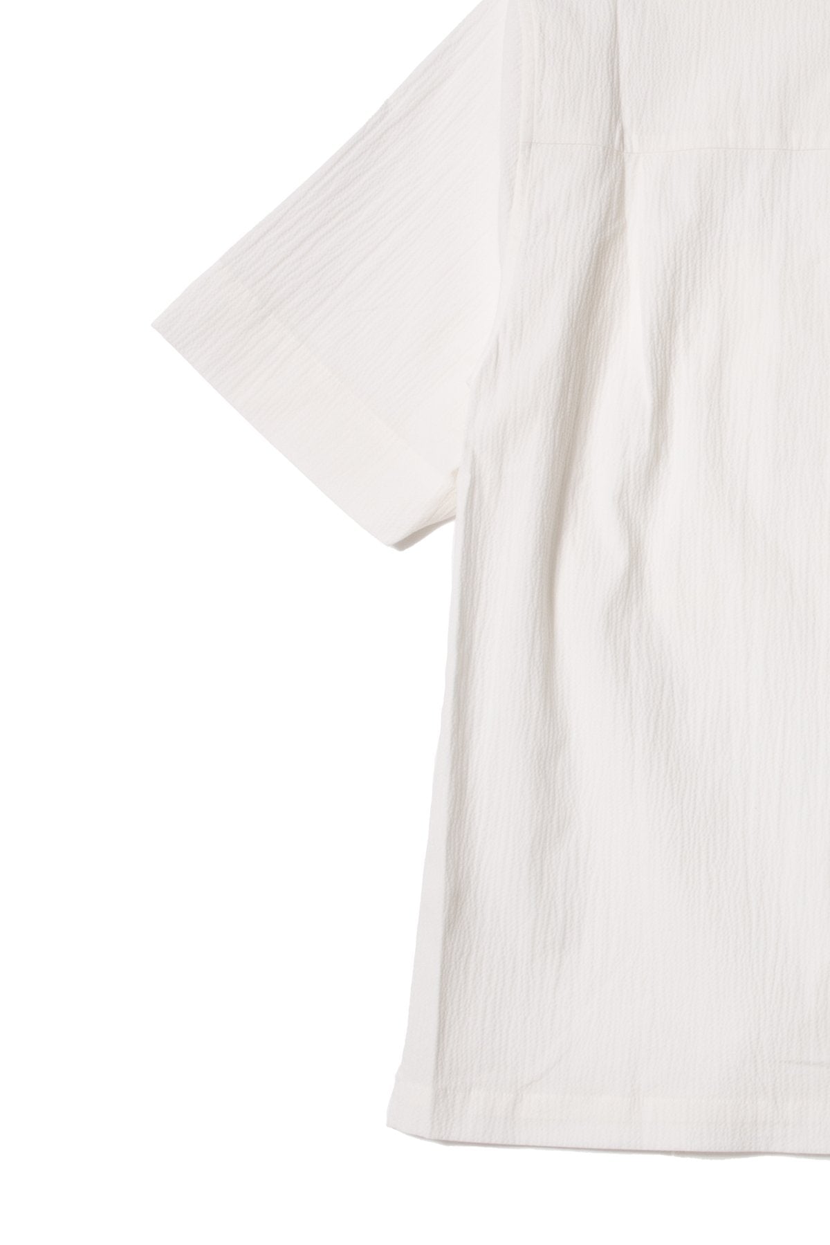 toogood - THE DOCKER SHIRT - CRINKLED COTTON - CHALK