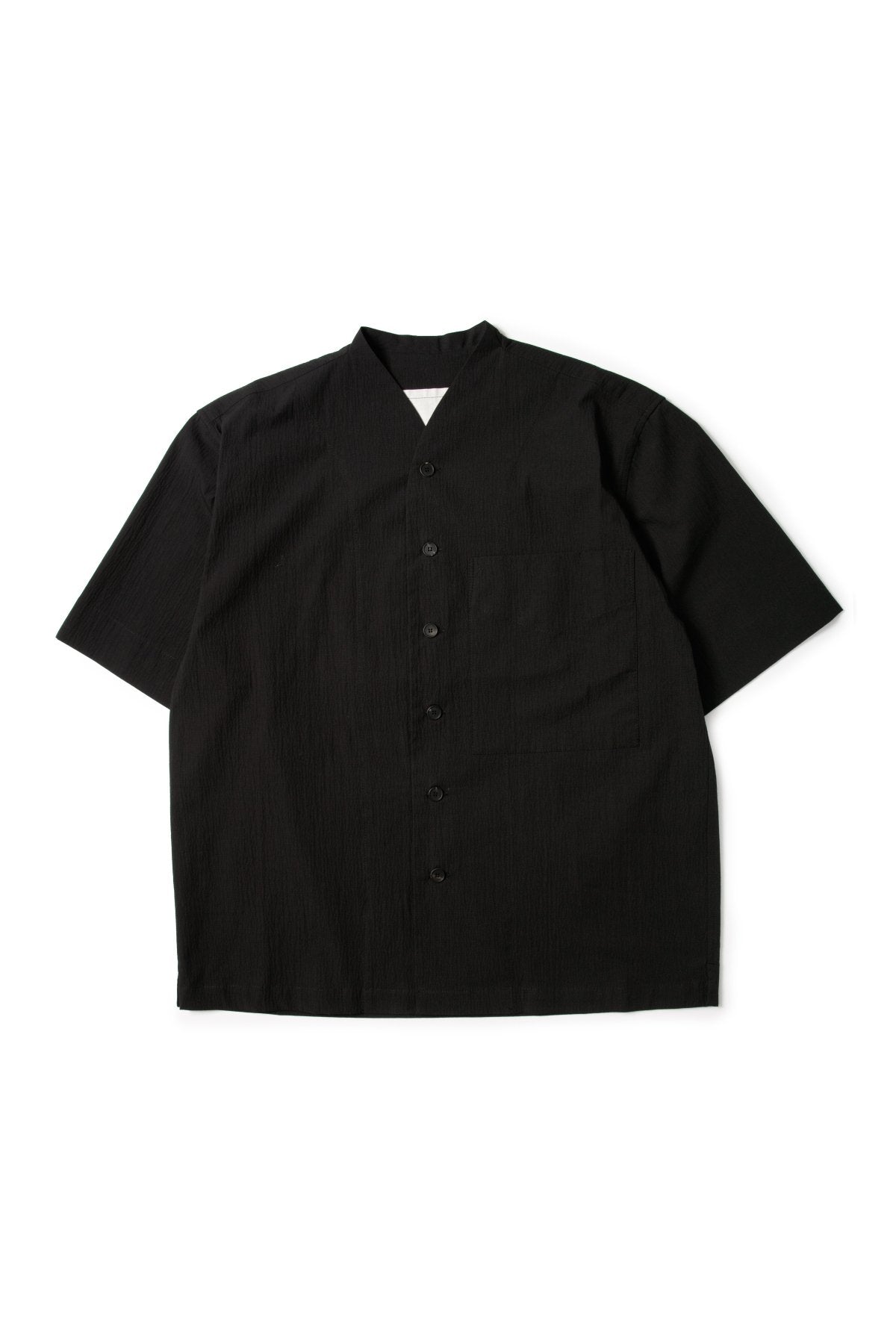 toogood - THE DOCKER SHIRT - CRINKLED COTTON - FLINT