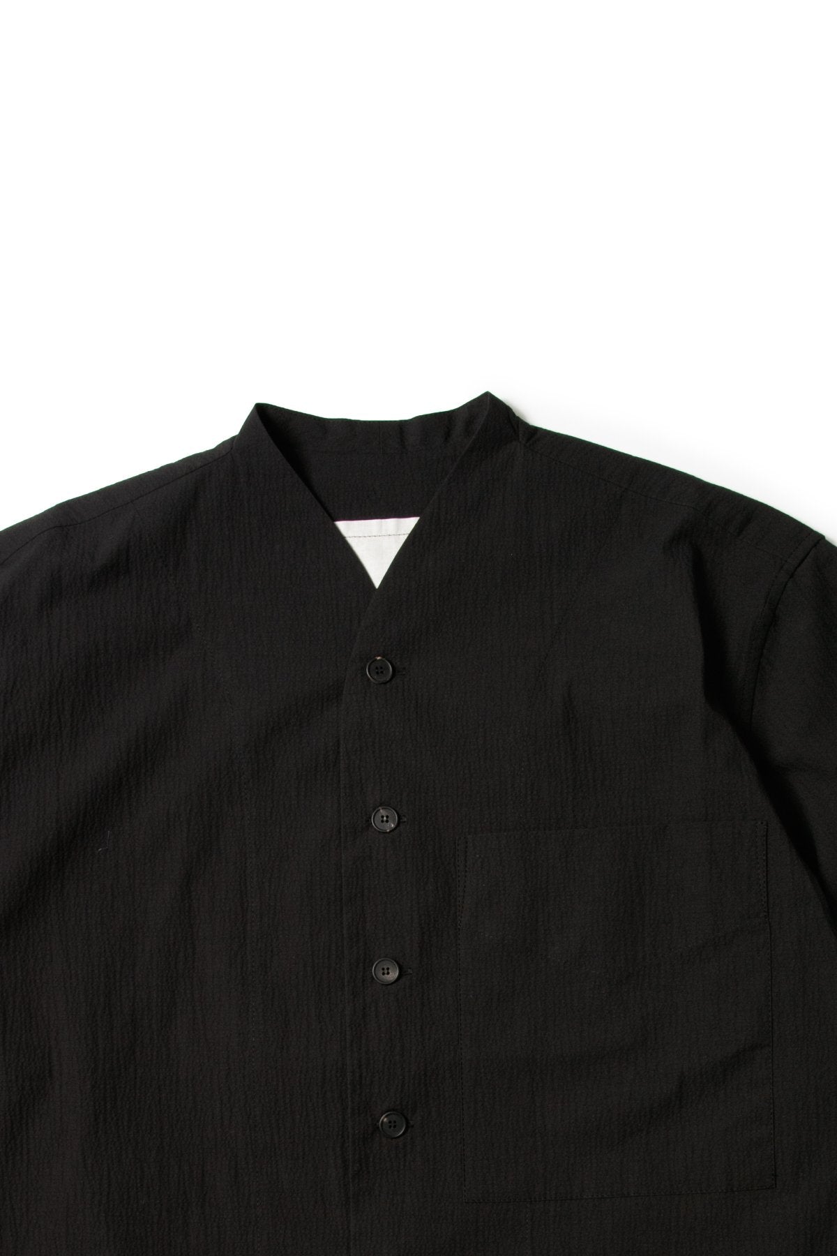 toogood - THE DOCKER SHIRT - CRINKLED COTTON - FLINT