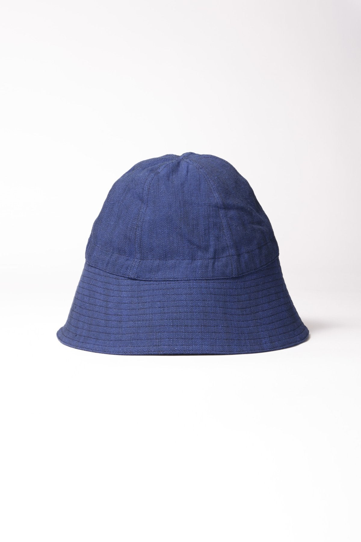 toogood - THE TRAWLERMAN HAT - TEXTURED TWILL - WORK BLUE