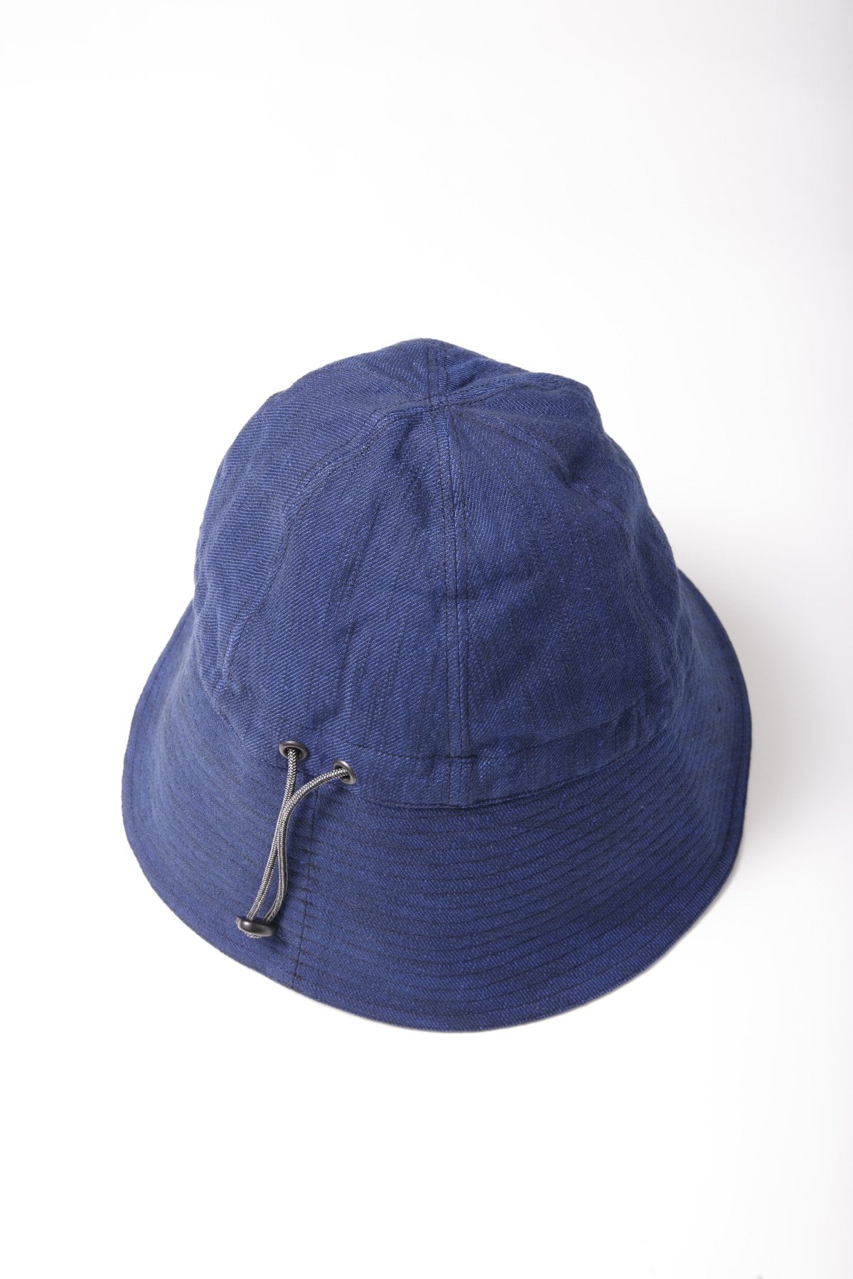 toogood - THE TRAWLERMAN HAT - TEXTURED TWILL - WORK BLUE