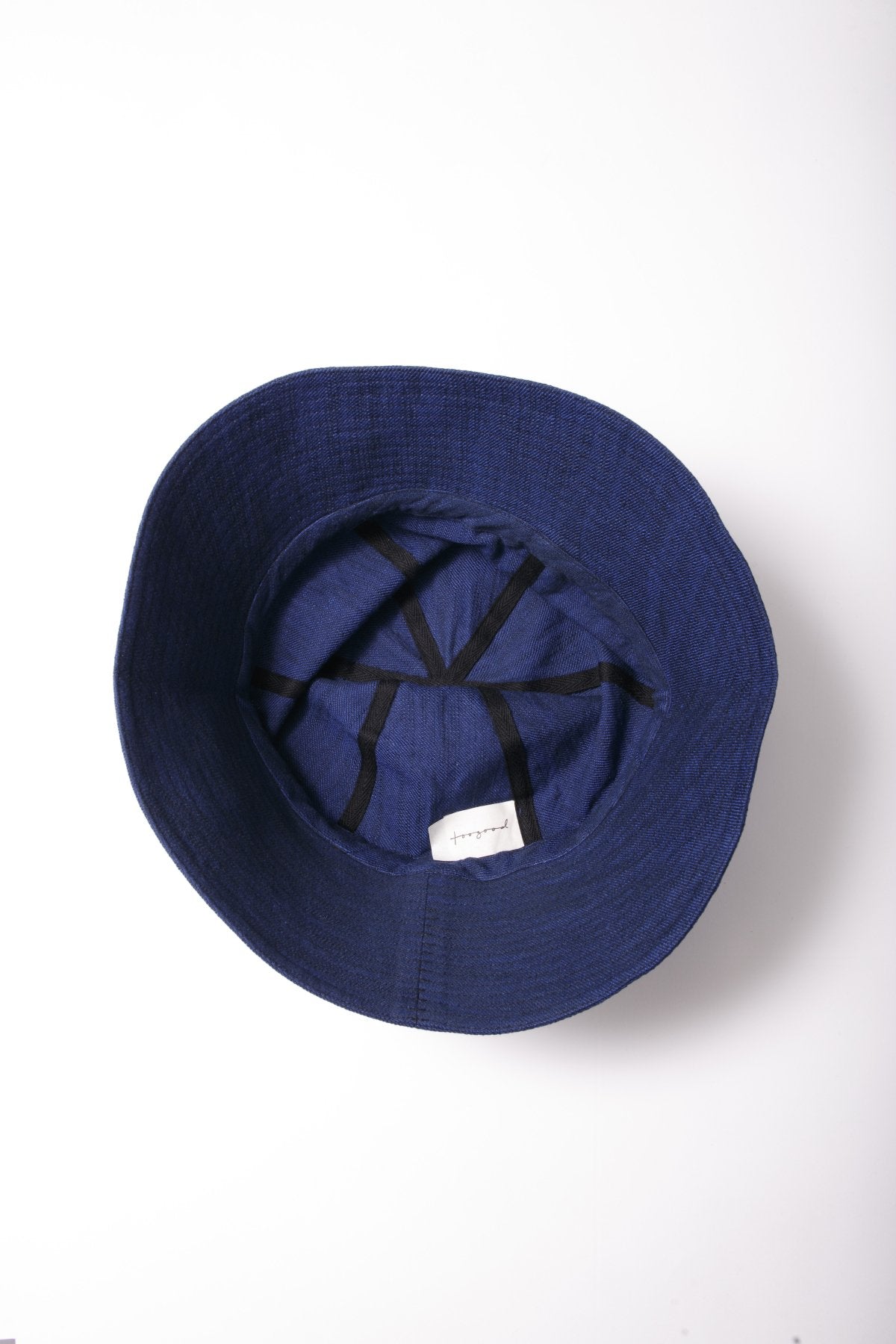 toogood - THE TRAWLERMAN HAT - TEXTURED TWILL - WORK BLUE