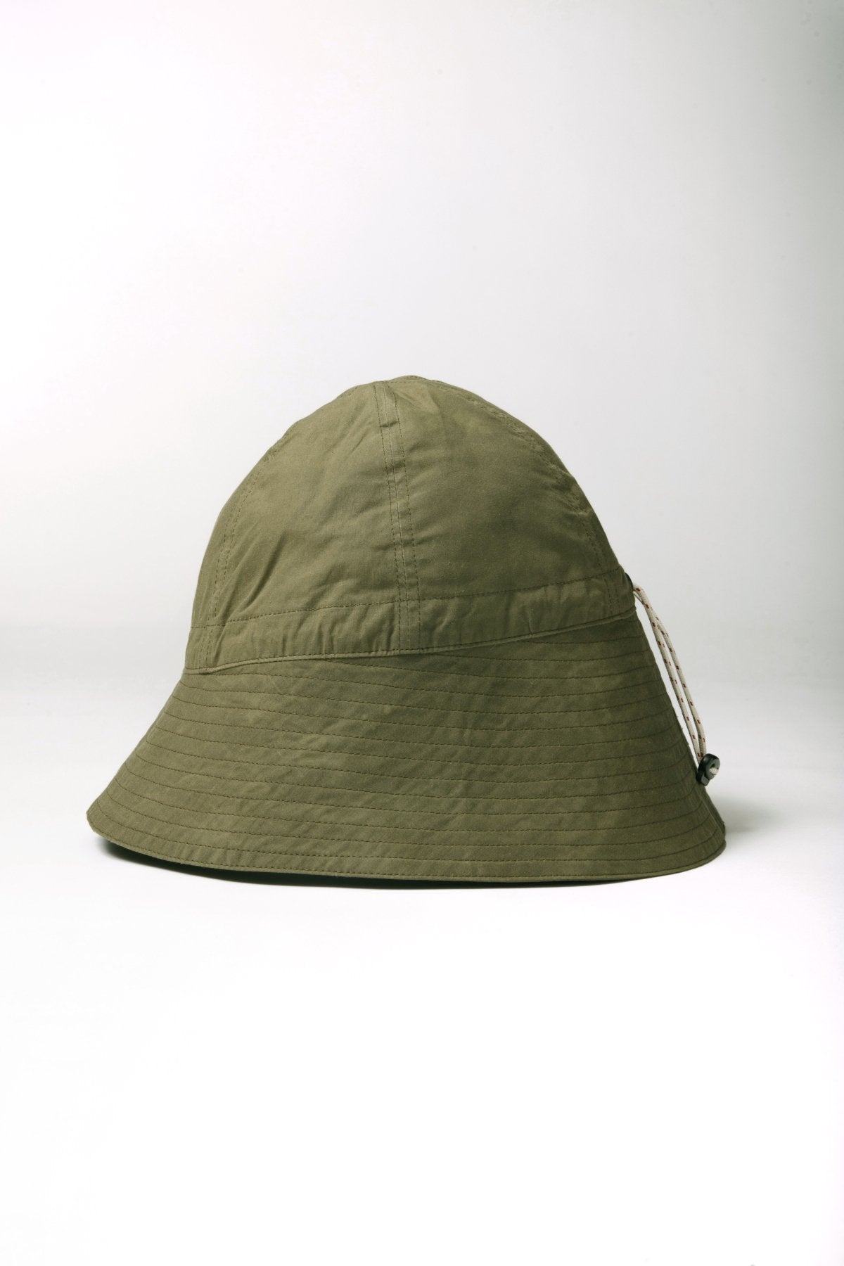 toogood - THE TRAWLERMAN HAT - WAXED COTTON BUOY - KHAKI