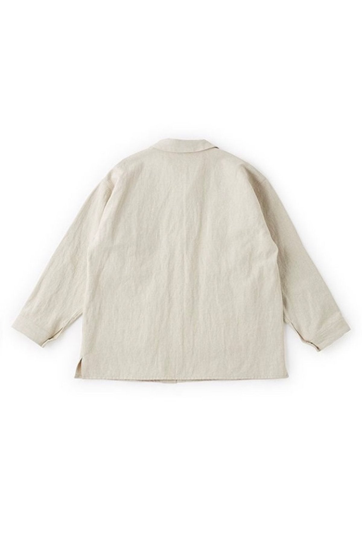 OLD JOE - CAMP COLLAR MOULDER JACKET - BONE