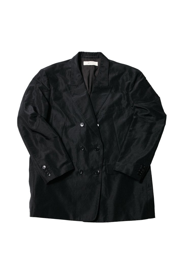 WRYHT - SIDE SLIT SWING JACKET - BLACK