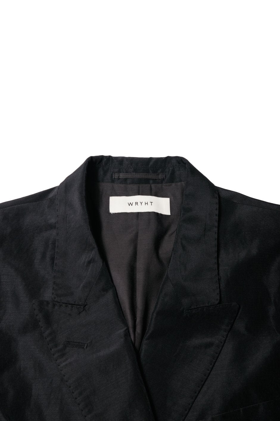 WRYHT - SIDE SLIT SWING JACKET - BLACK