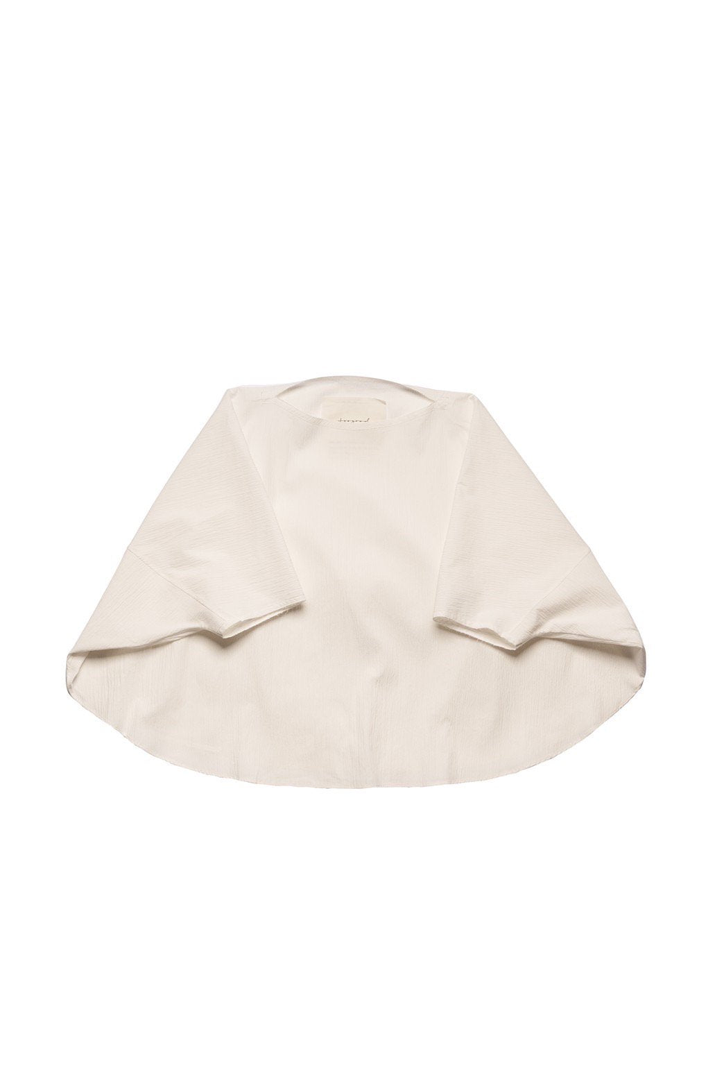 toogood - THE SEAFARER TOP - CRINKLED COTTON - CHALK