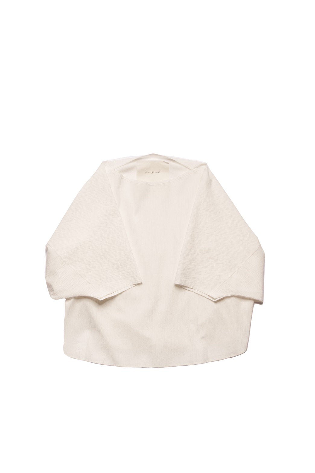 toogood - THE SEAFARER TOP - CRINKLED COTTON - CHALK