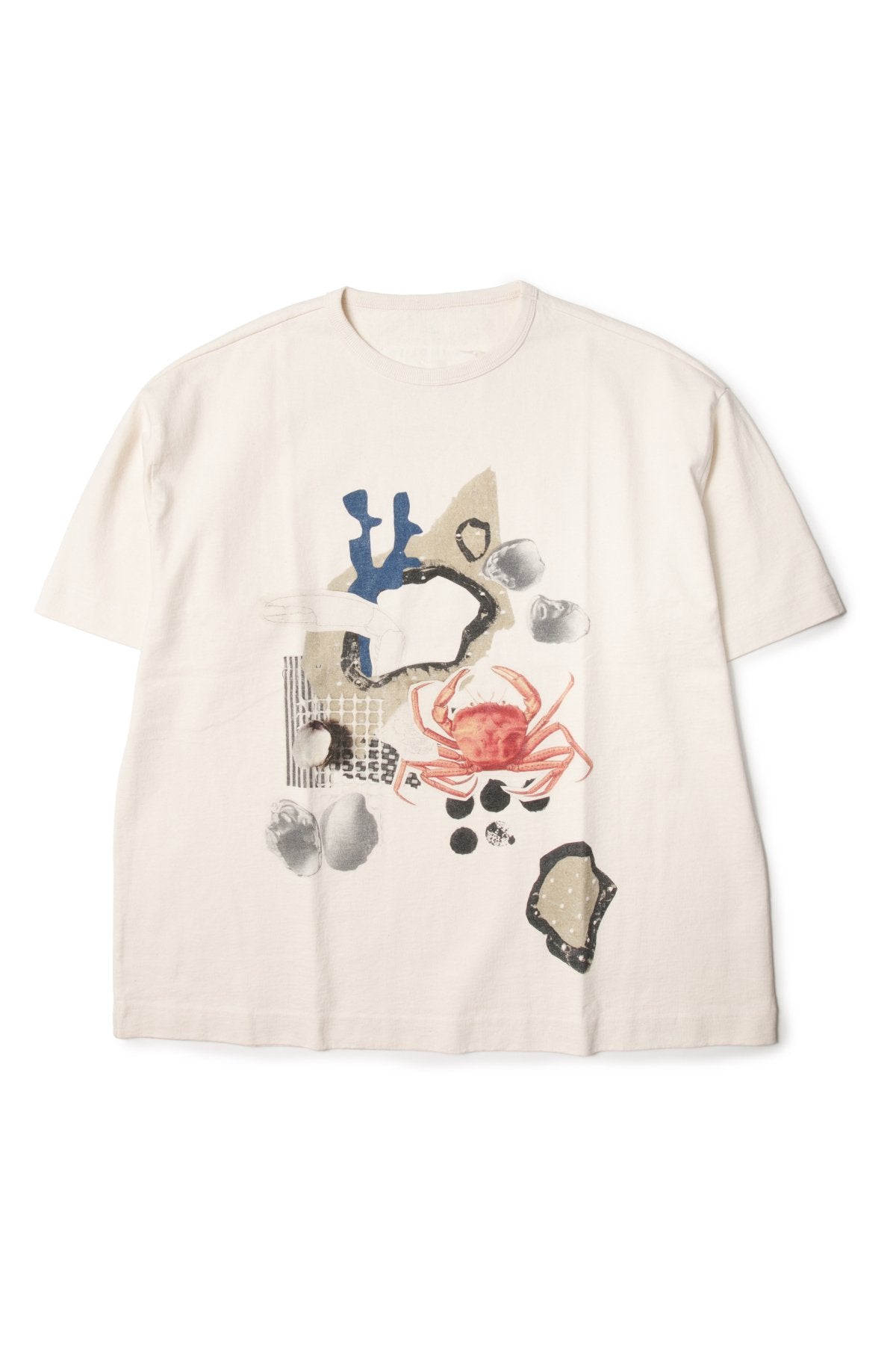 toogood - THE BOSUN T-SHIRT - CRAB COLLAGE