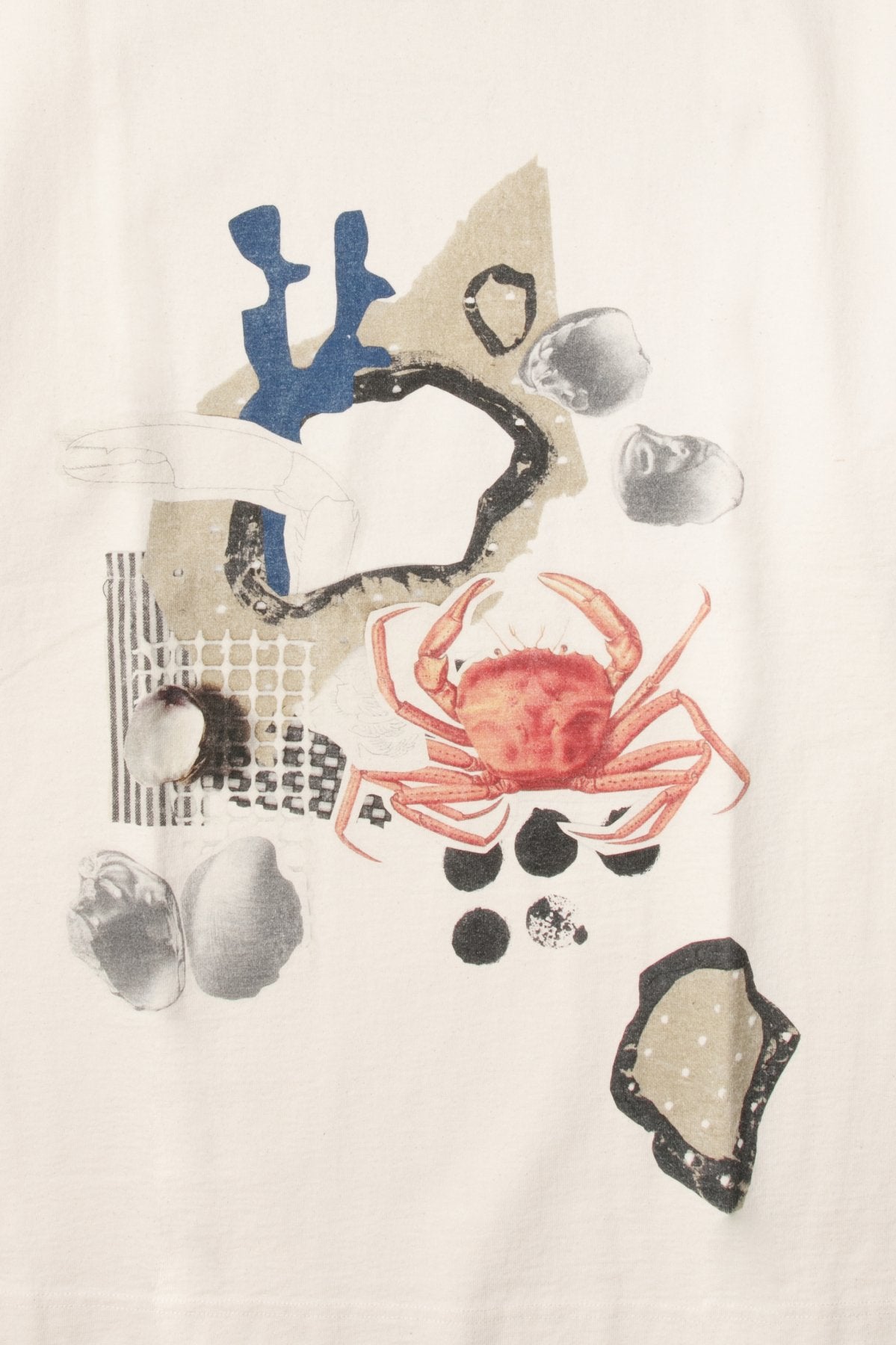 toogood - THE BOSUN T-SHIRT - CRAB COLLAGE