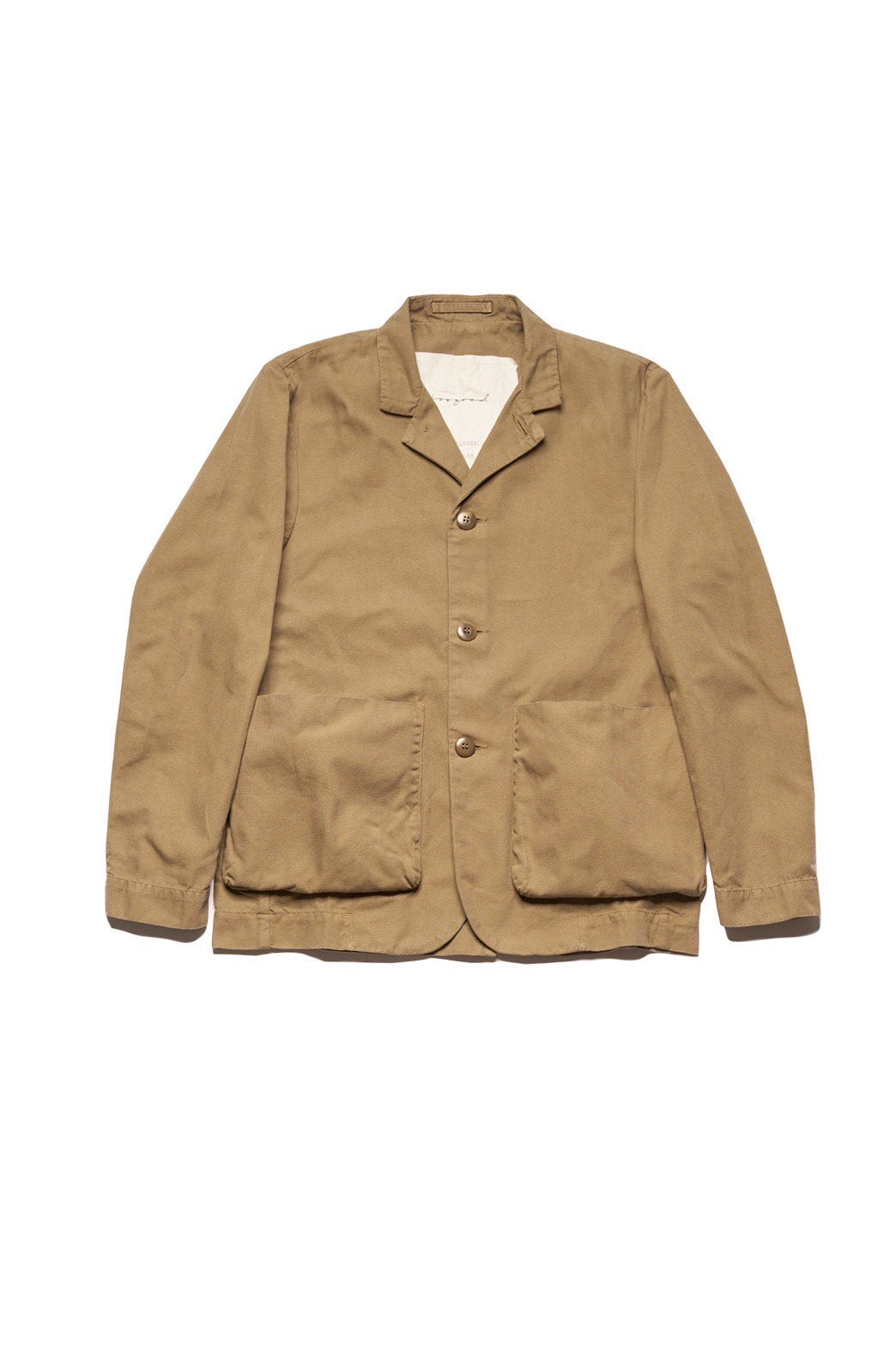 toogood - THE BOOKBINDER JACKET - CANVAS - KHAKI