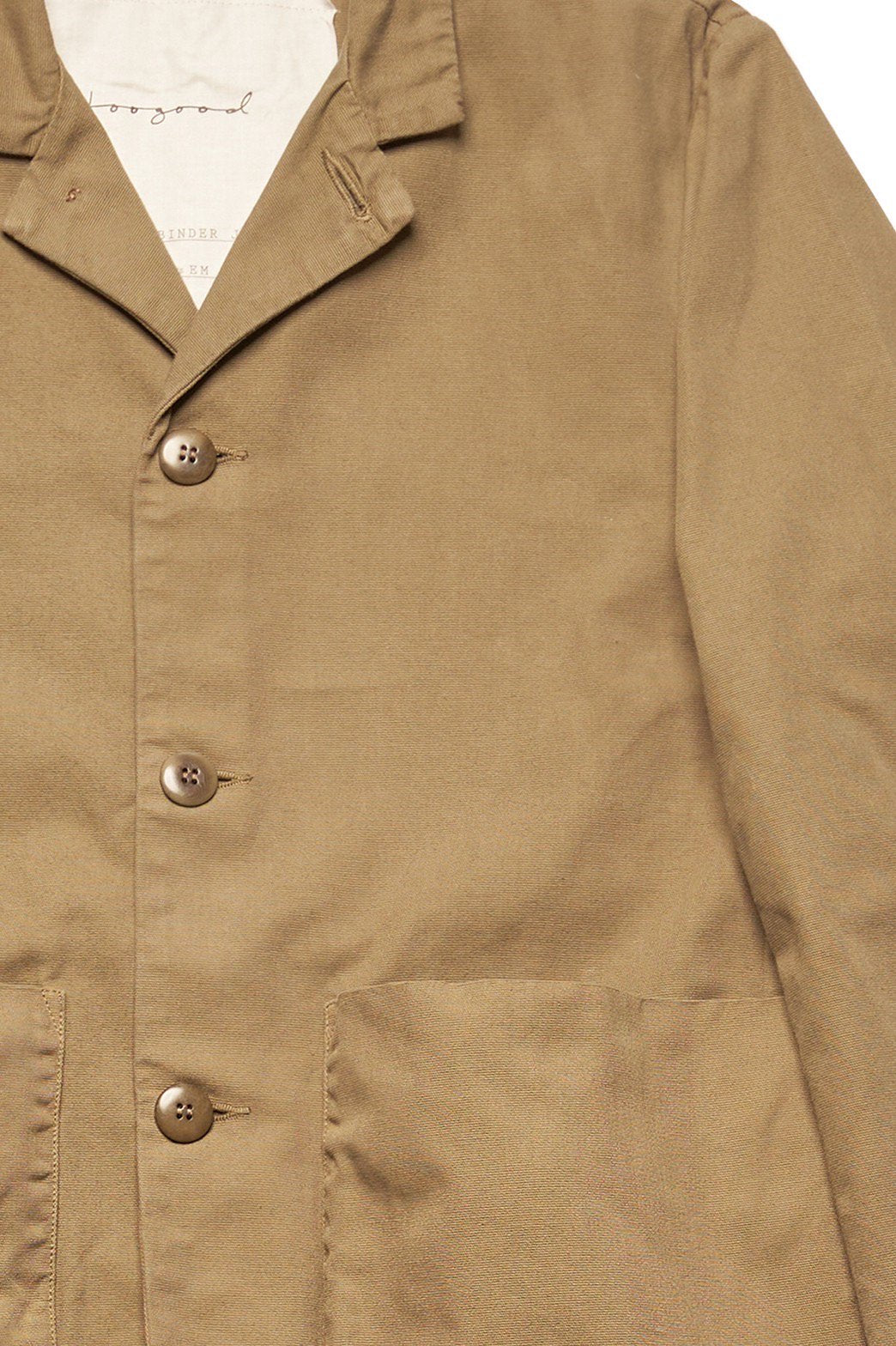 toogood - THE BOOKBINDER JACKET - CANVAS - KHAKI