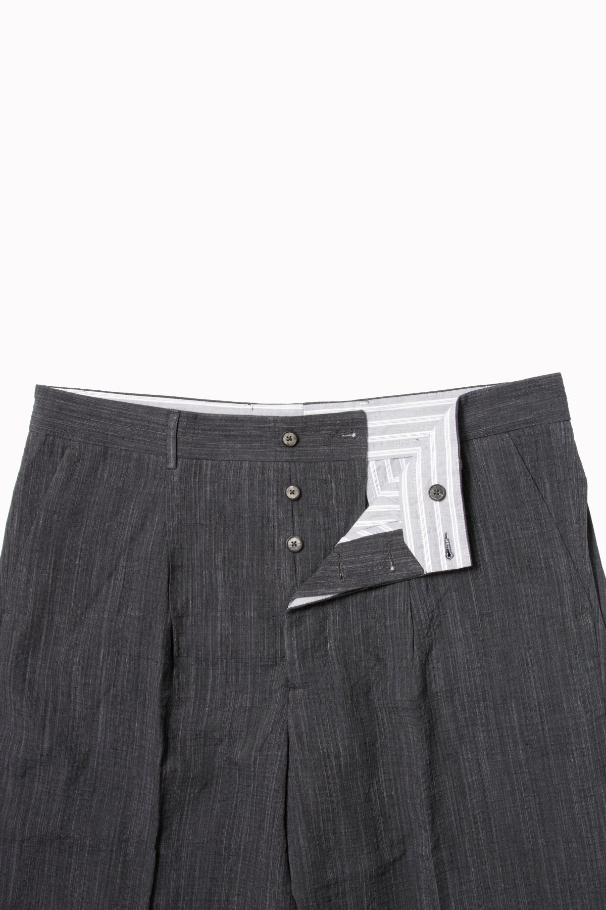 Bergfabel - FARMER PANTS - NAVY STRIPE