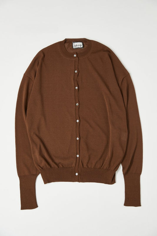 humoresque - LONG SLEEVE CARDIGAN - BROWN