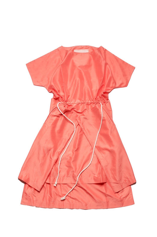 toogood ★★★ - THE SWIMMER DRESS - COTTON SILK BUOY - ORANGE