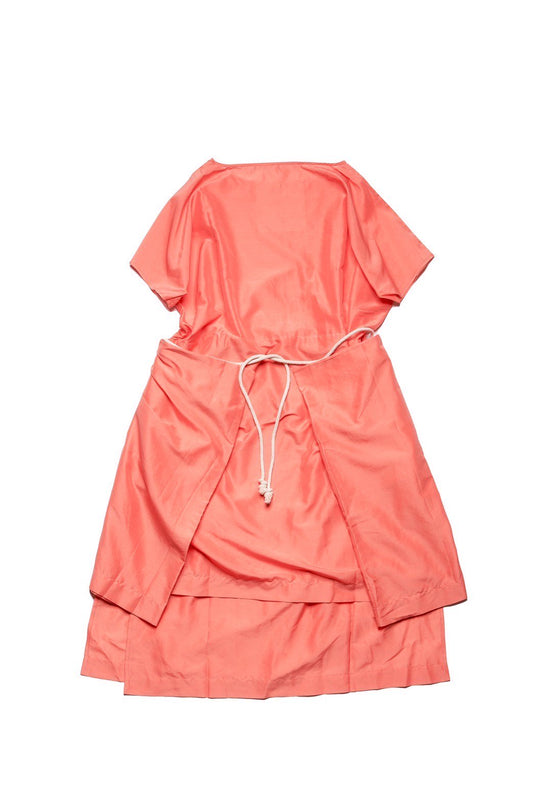 toogood ★★★ - THE SWIMMER DRESS - COTTON SILK BUOY - ORANGE