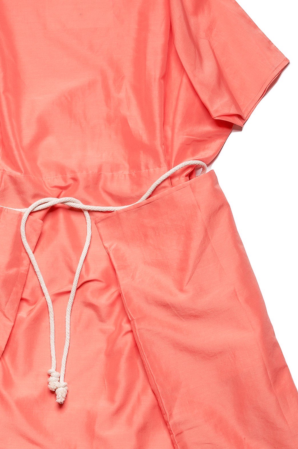 toogood ★★★ - THE SWIMMER DRESS - COTTON SILK BUOY - ORANGE