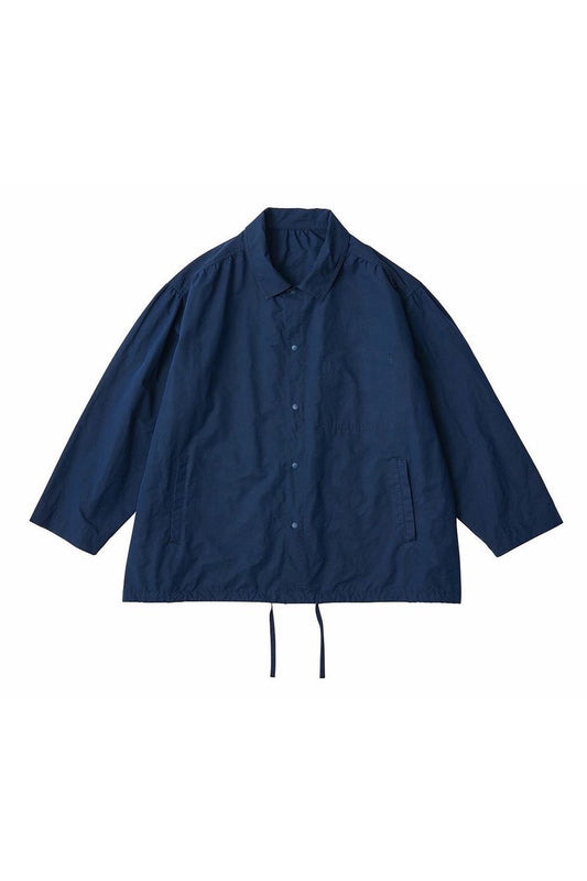 Porter Classic - WEATHER GATHERED JACKET - NAVY